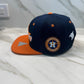 Side patch on Houston snapback cap

