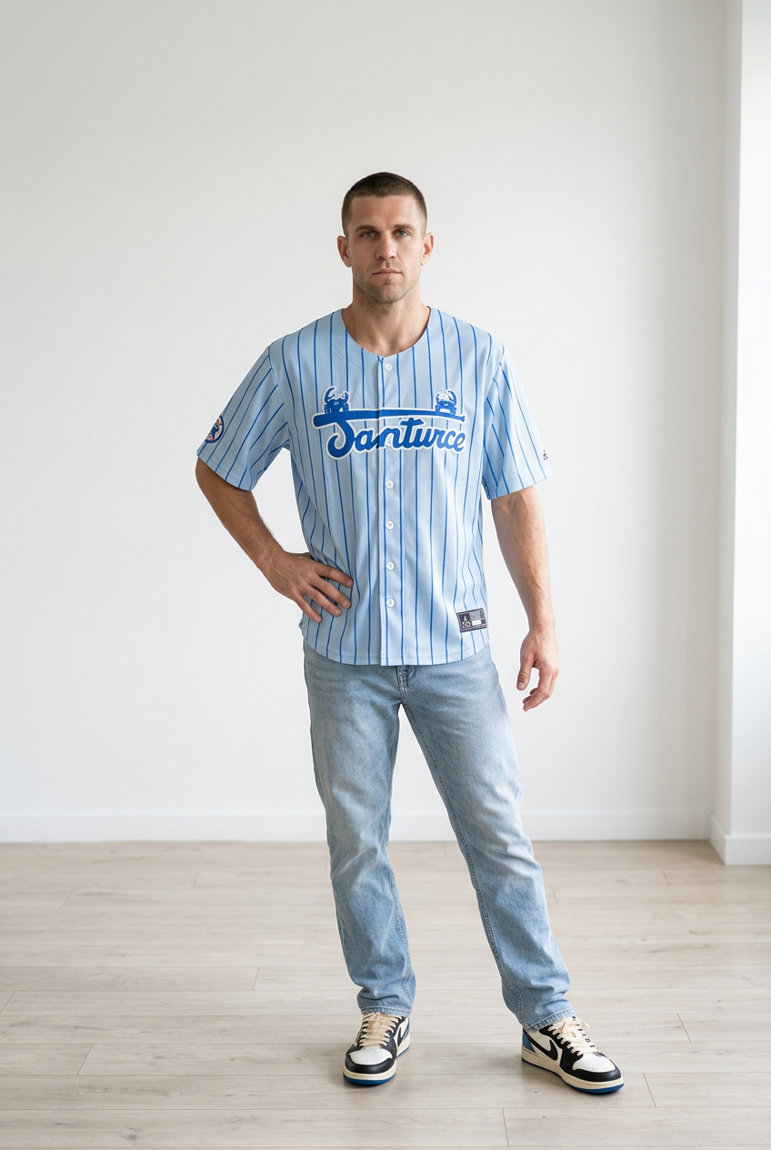 Urban Pinstripe Jersey – Gray