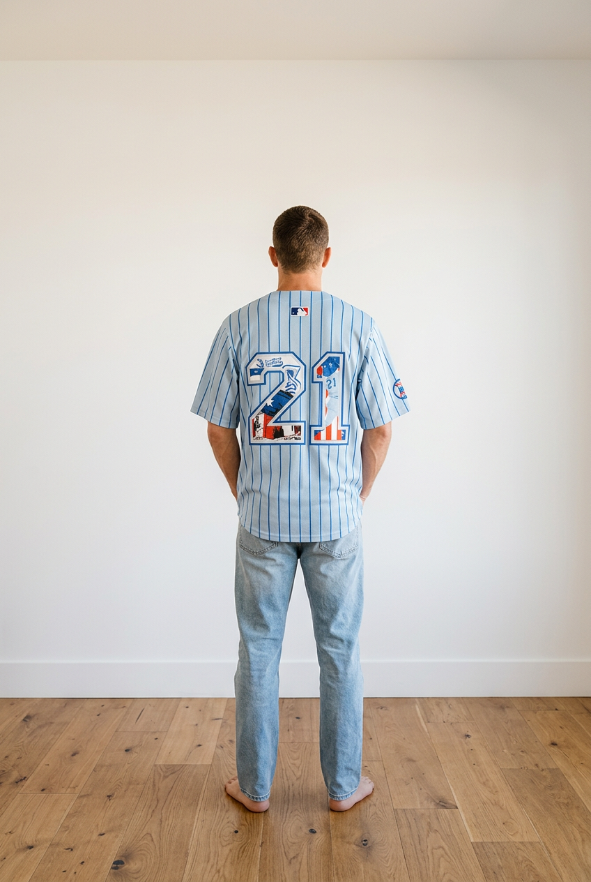 Urban Pinstripe Jersey – Gray