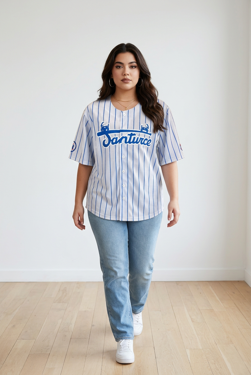 Urban Pinstripe Jersey – Gray