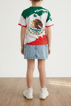 Mexico Kids Baseball Jersey – Sizes 2-14, Polyester