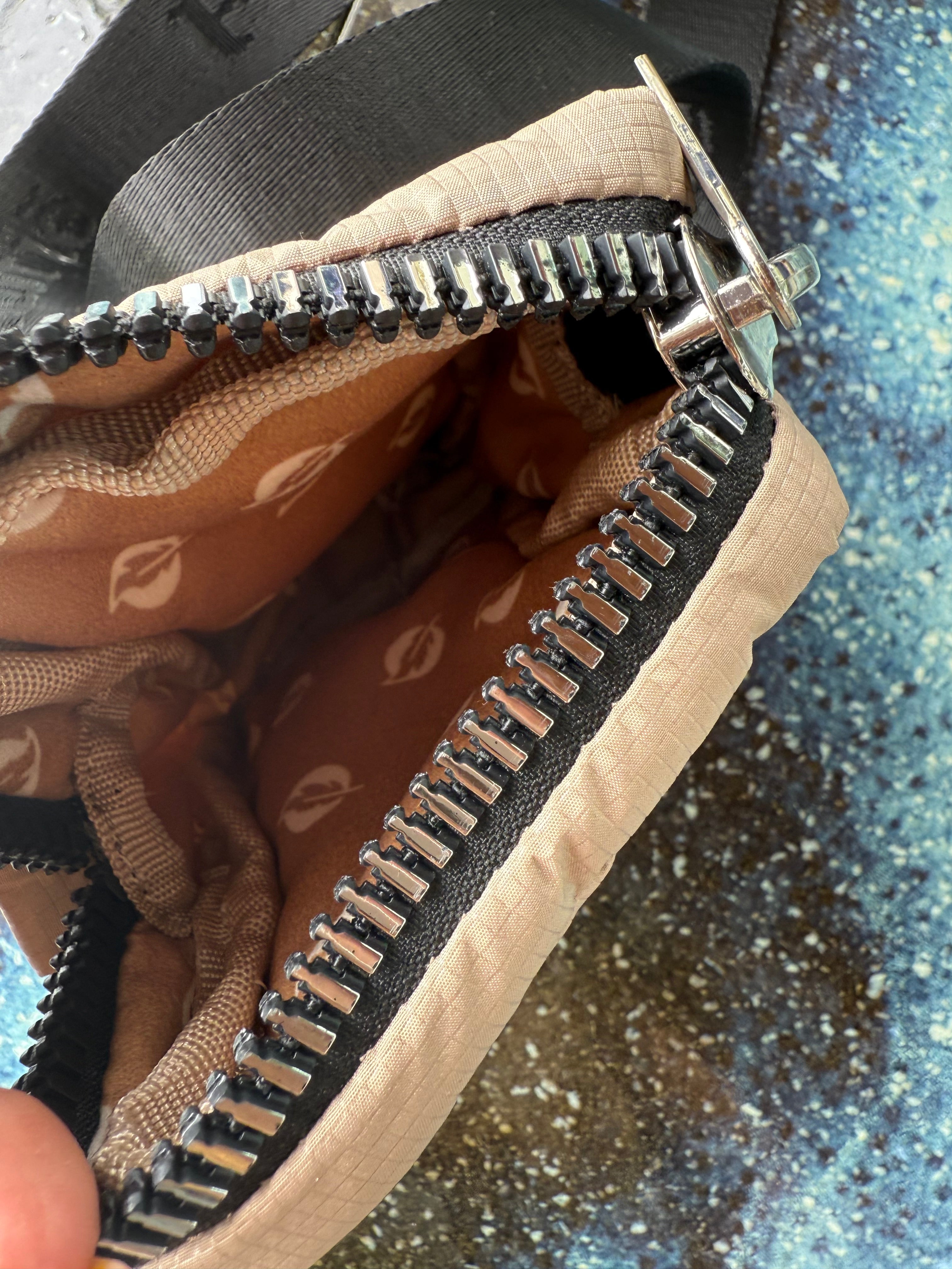 Sand Beige Microgel Padded Phone Bag – Sleek, Strong & Modern by Flufie Secondary image