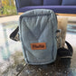 Light Denim Microgel Padded Phone Bag – Sleek, Strong & Modern by Flufie