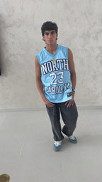 North Carolina 23 Vintage Basketball Jersey