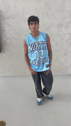 North Carolina 23 Vintage Basketball Jersey