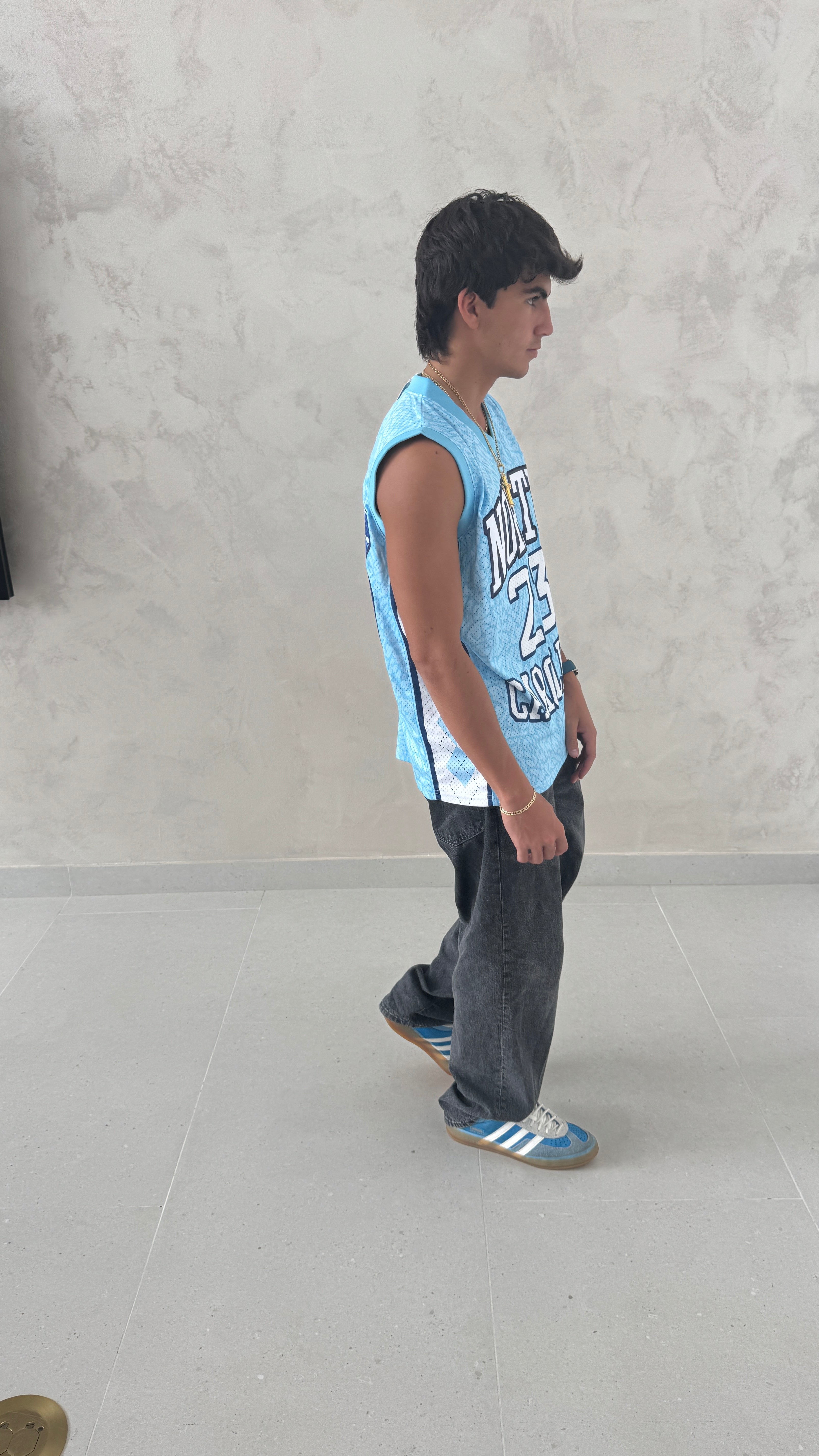 North Carolina 23 Vintage Basketball Jersey