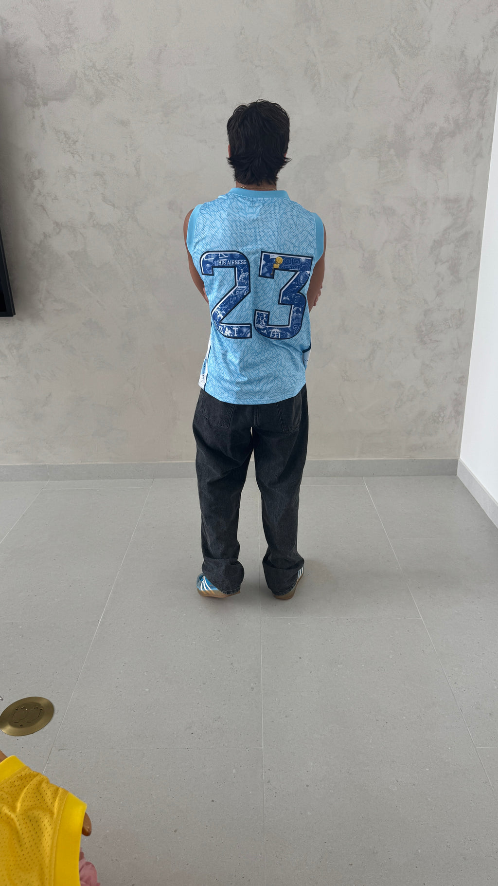 North Carolina 23 Vintage Basketball Jersey