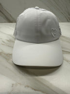 Love4 Heart Mesh Embroidered Baseball Cap – Adjustable Women’s Hat, Lightweight Polyester