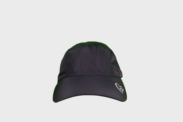 Love4 Active Mesh Running Cap – Lightweight Breathable Performance Hat, Adjustable, Black Main image