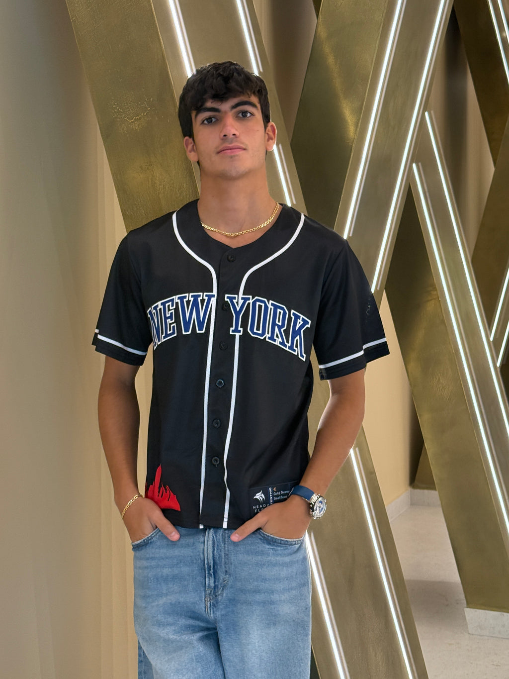 New York 212 Baseball Jersey Fan Edition