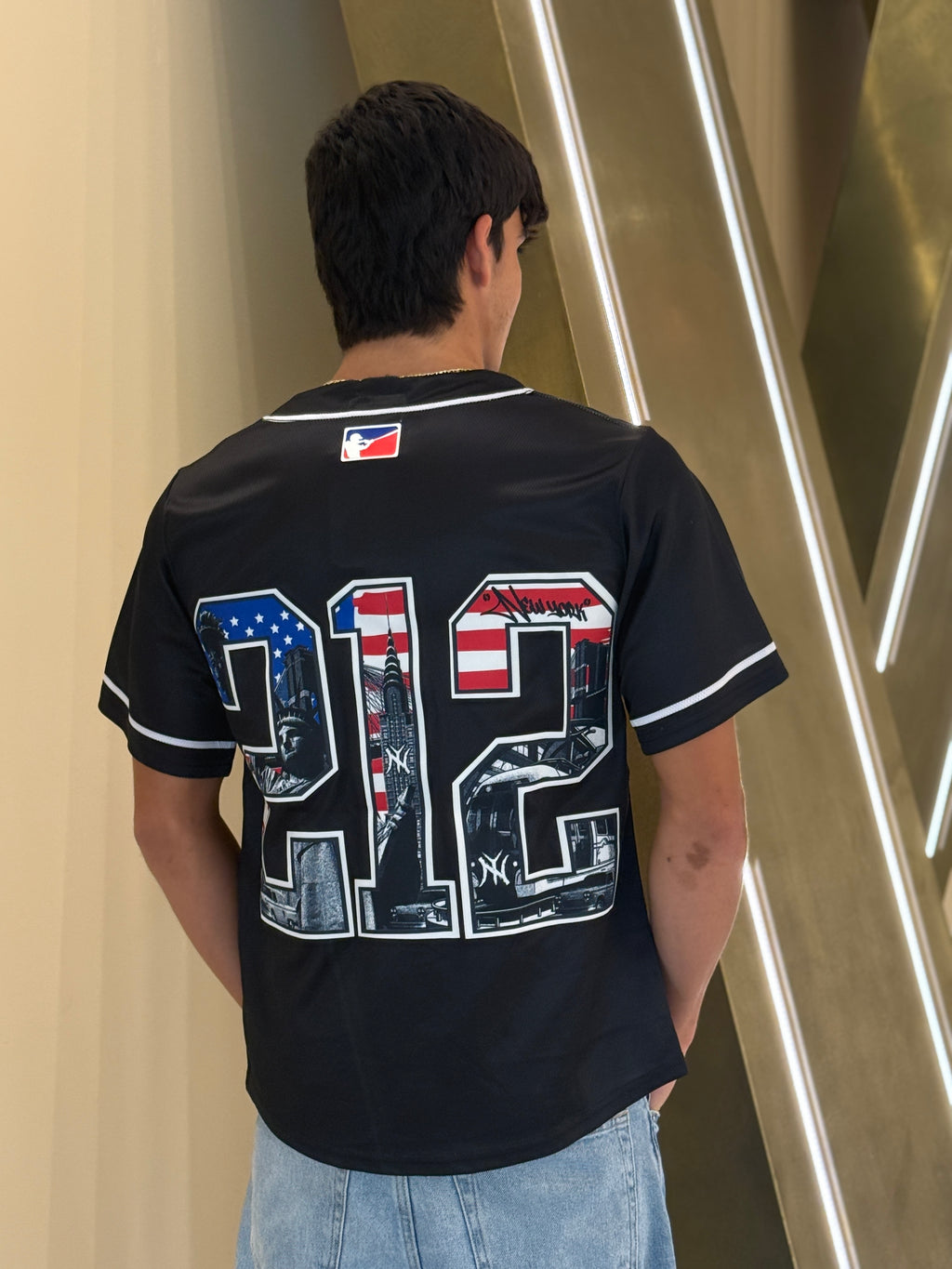 New York 212 Baseball Jersey Fan Edition