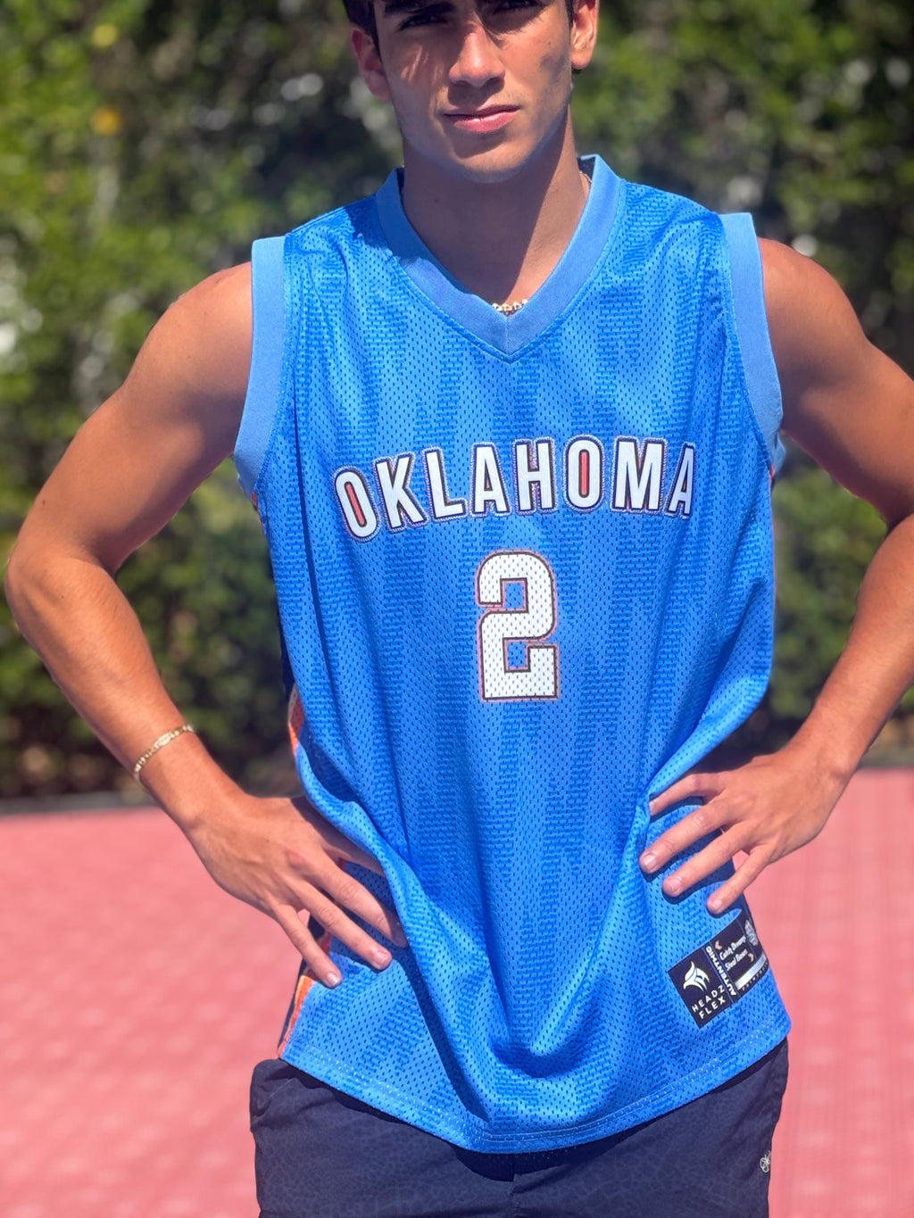 Oklahoma #2 Basketball Jersey – Premium Mesh Streetwear Jersey