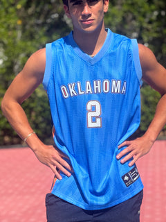 Oklahoma Blue Basketball Jersey – Urban Streetwear