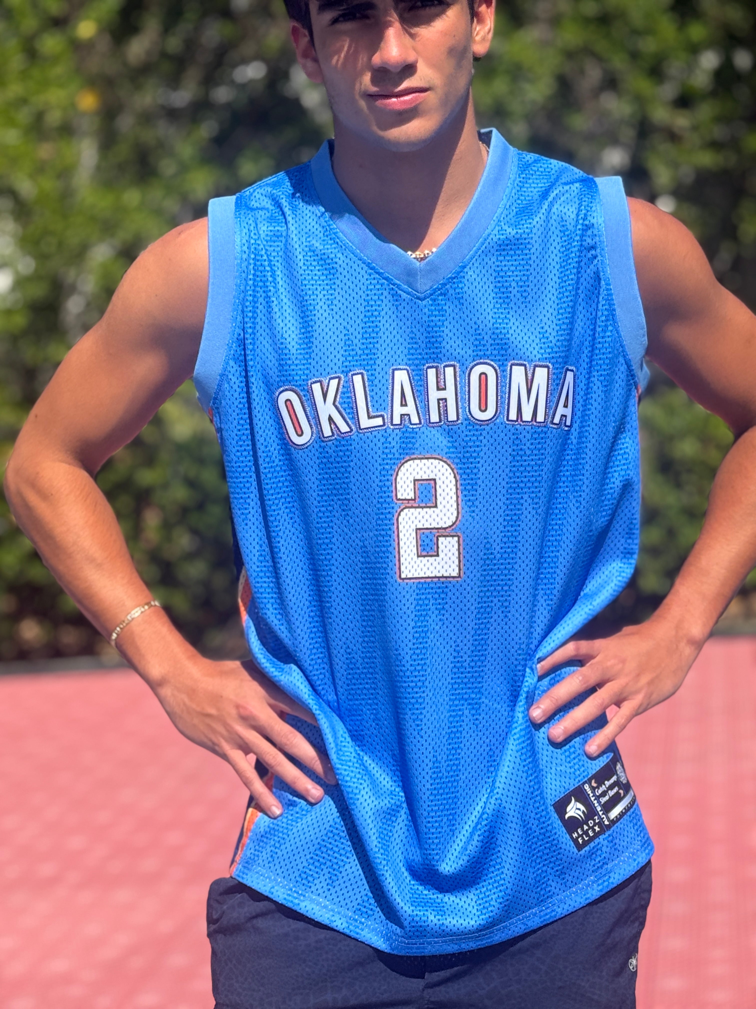 Oklahoma #2 Basketball Jersey – Premium Mesh Streetwear Jersey