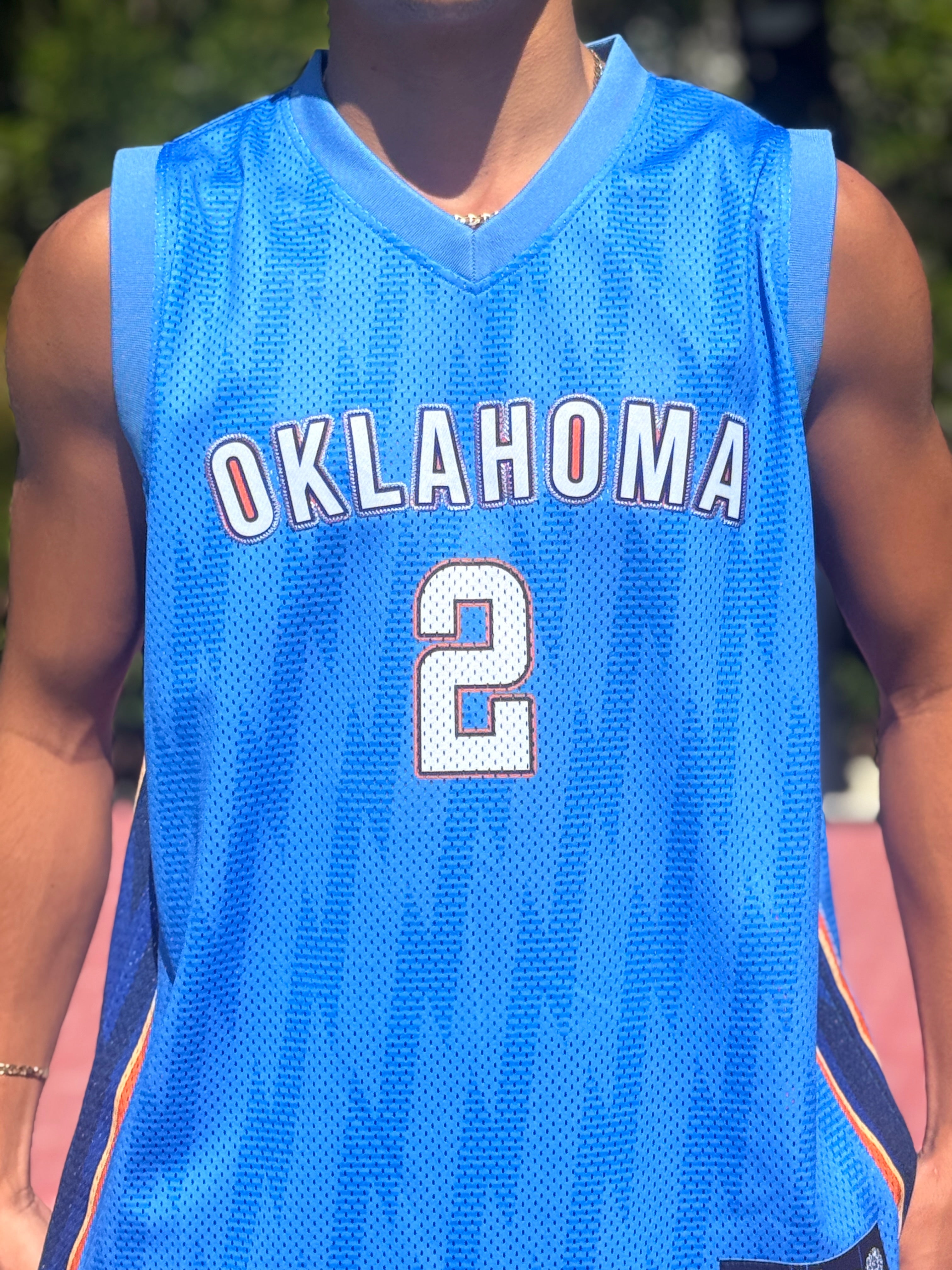 Oklahoma #2 Basketball Jersey – Premium Mesh Streetwear Jersey