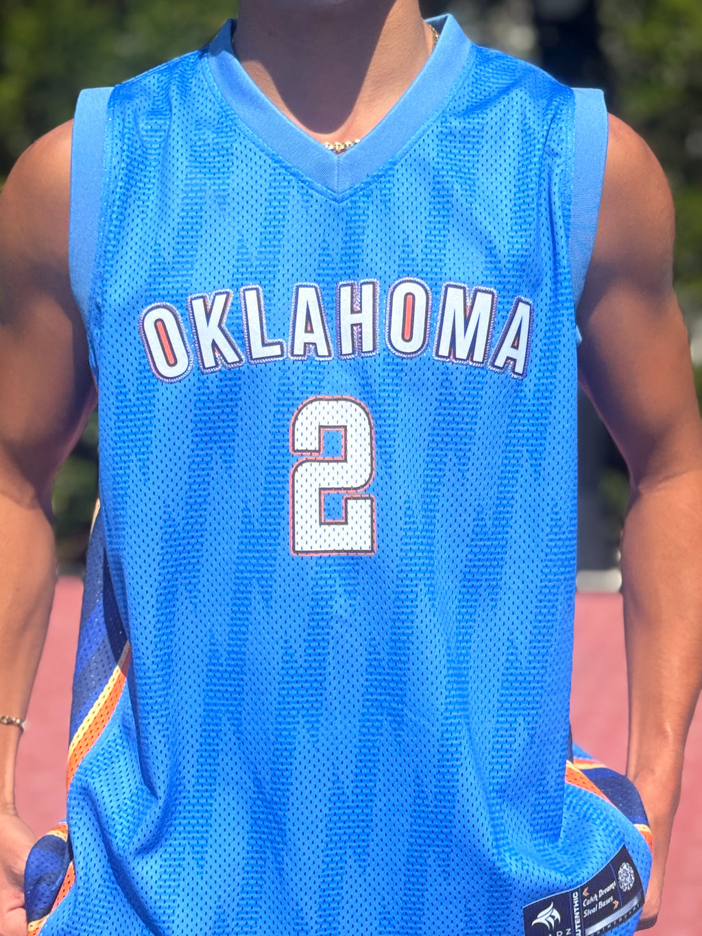 Oklahoma #2 Basketball Jersey – Premium Mesh Streetwear Jersey