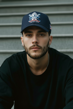 Limited Edition 2025 navy cotton curved brim cap with bold Home Run Derby