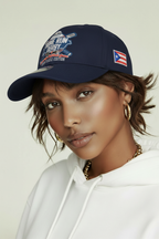 Limited Edition 2025 navy cotton curved brim cap with bold Home Run Derby