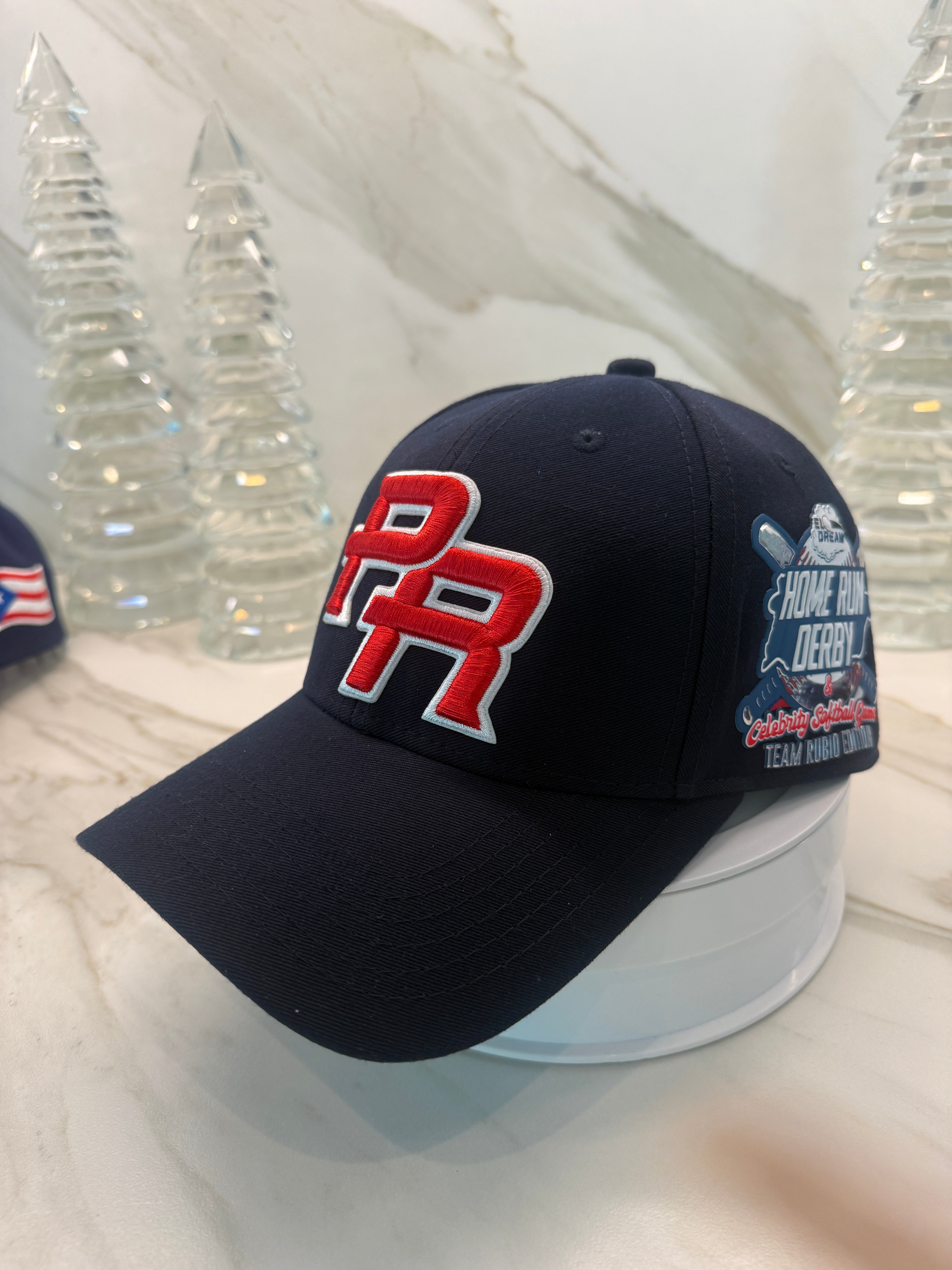 Limited Edition 2025 PR Cotton Flat Bill Cap – Baseball-Inspired  HOME RUN DERBY Main image