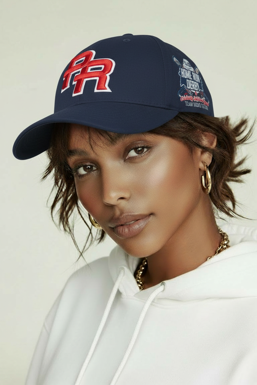 Limited Edition 2025 PR Cotton Flat Bill Cap – Baseball-Inspired  HOME RUN DERBY