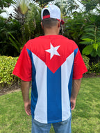 Back of Cuba jersey showing full flag design

