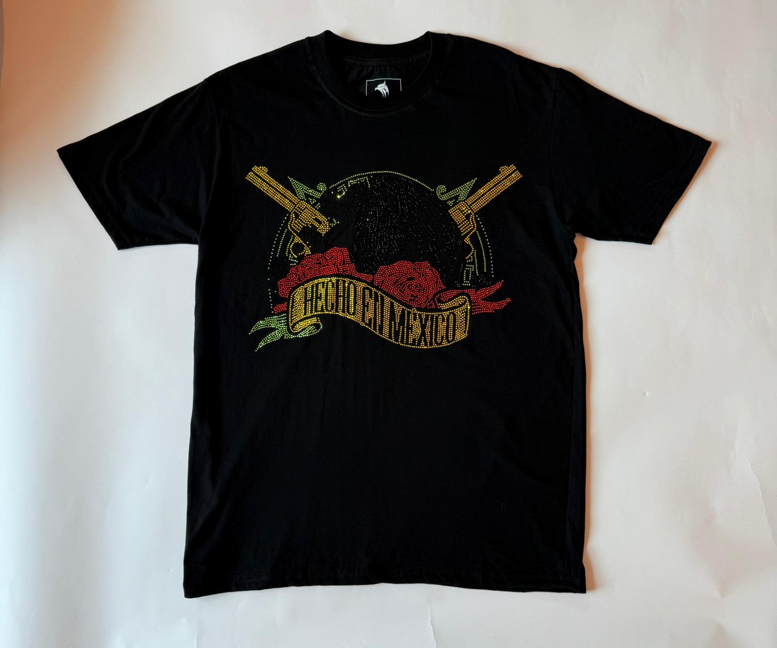Obsidian Phantom Crystal Tee – Black