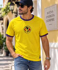 Mexico Solar Yellow Soccer Streetwear Jersey