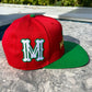 Headz Flex Mexico Eagle Cap – 5D Embroidered Snapback with Maya Symbol Brim