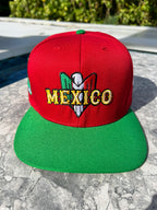 Mexico Eagle Cap front view with embroidered eagle