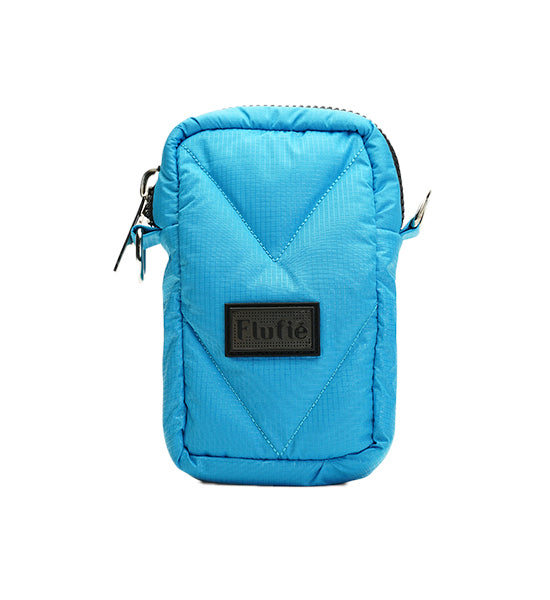 Bright Blue Microgel Padded Phone Bag – Sleek, Strong & Modern by Flufie