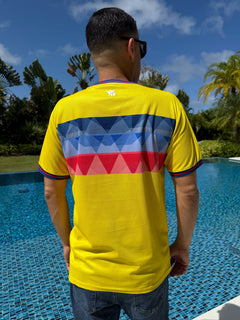 Mexico Solar Yellow Soccer Streetwear Jersey