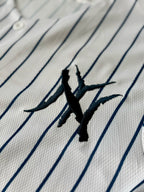 Soto 22 Baseball Jersey – New York Pinstripes with Action Collage