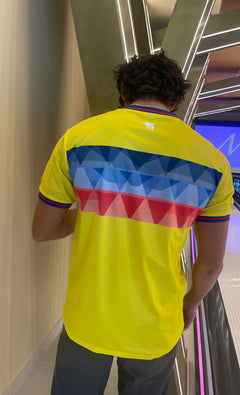 Mexico Solar Yellow Soccer Streetwear Jersey