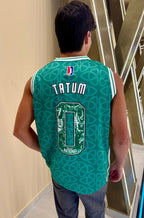 Green Boston Basketball Jersey #0 – Premium Sleeveless Athletic Top
