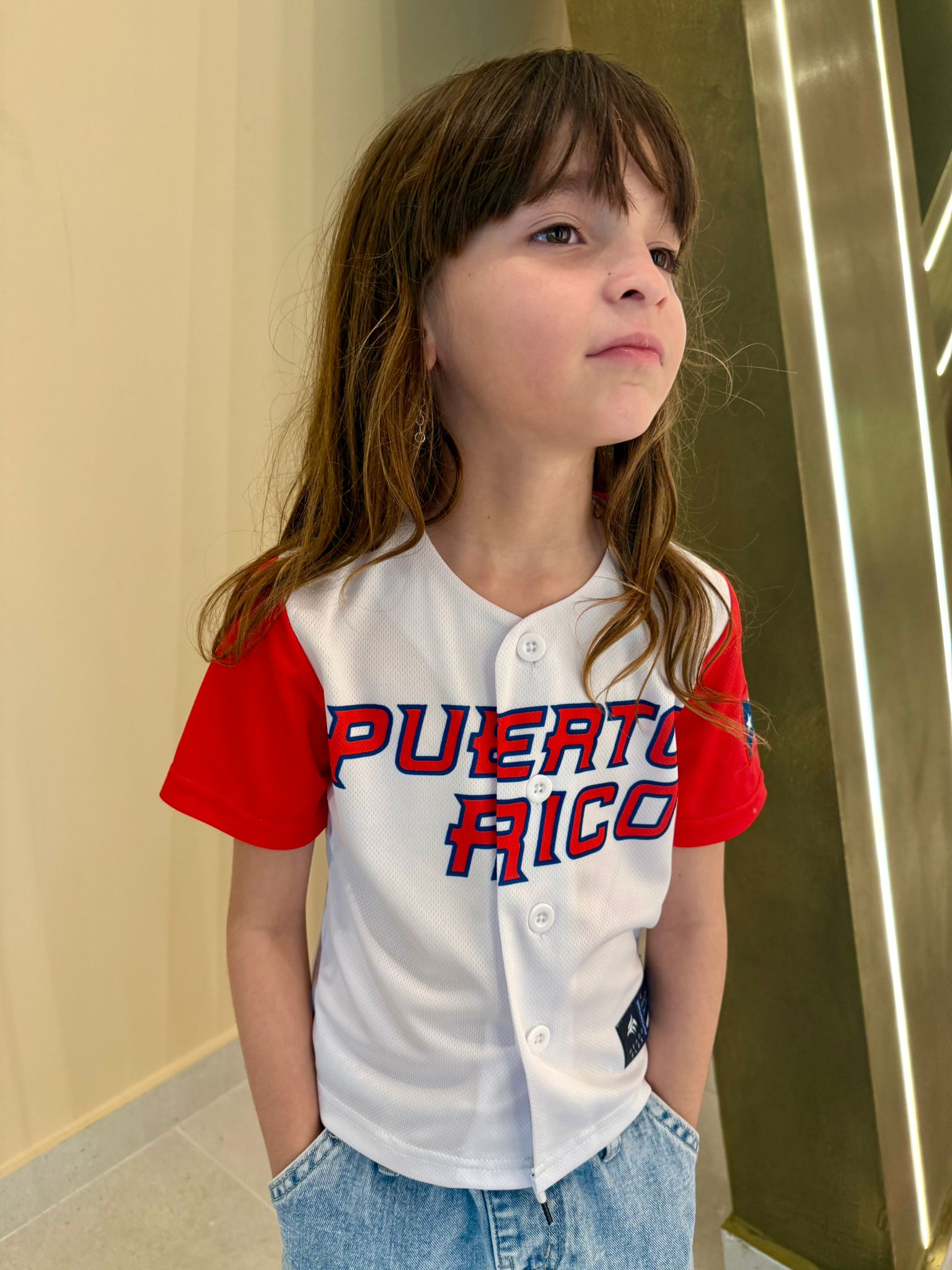 Puerto Rico Kids Baseball Jersey – # 12 Edition