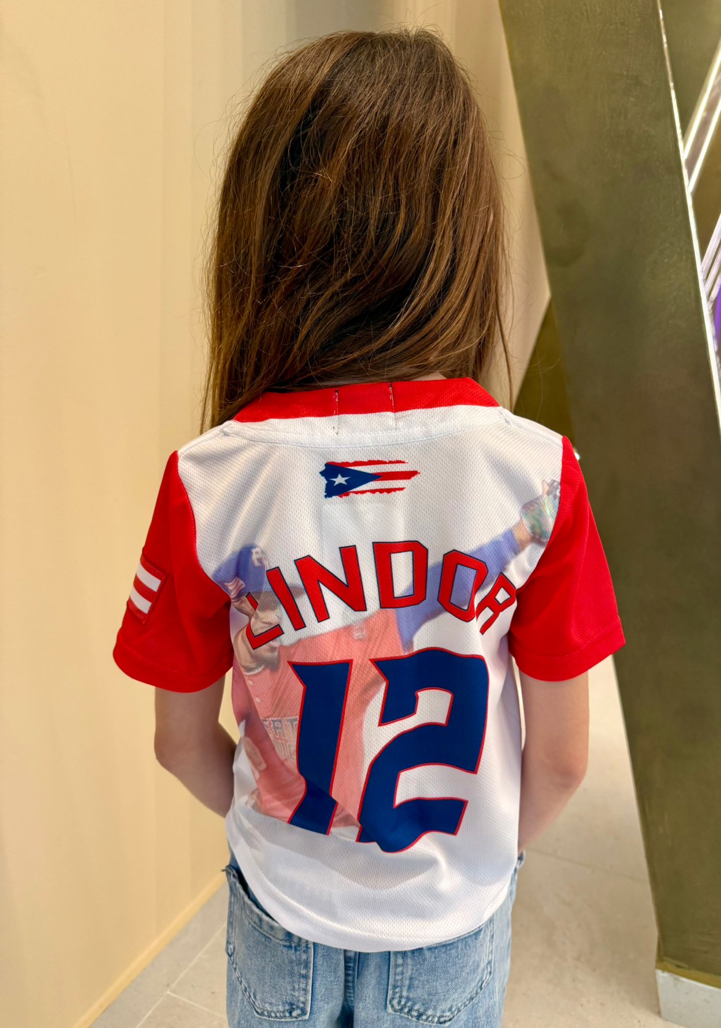 Puerto Rico Kids Baseball Jersey – # 12 Edition