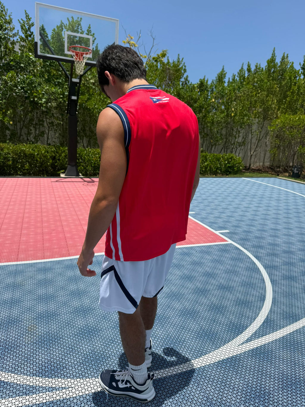 Puerto Rico Red Basketball Jersey – Premium Performance Edition