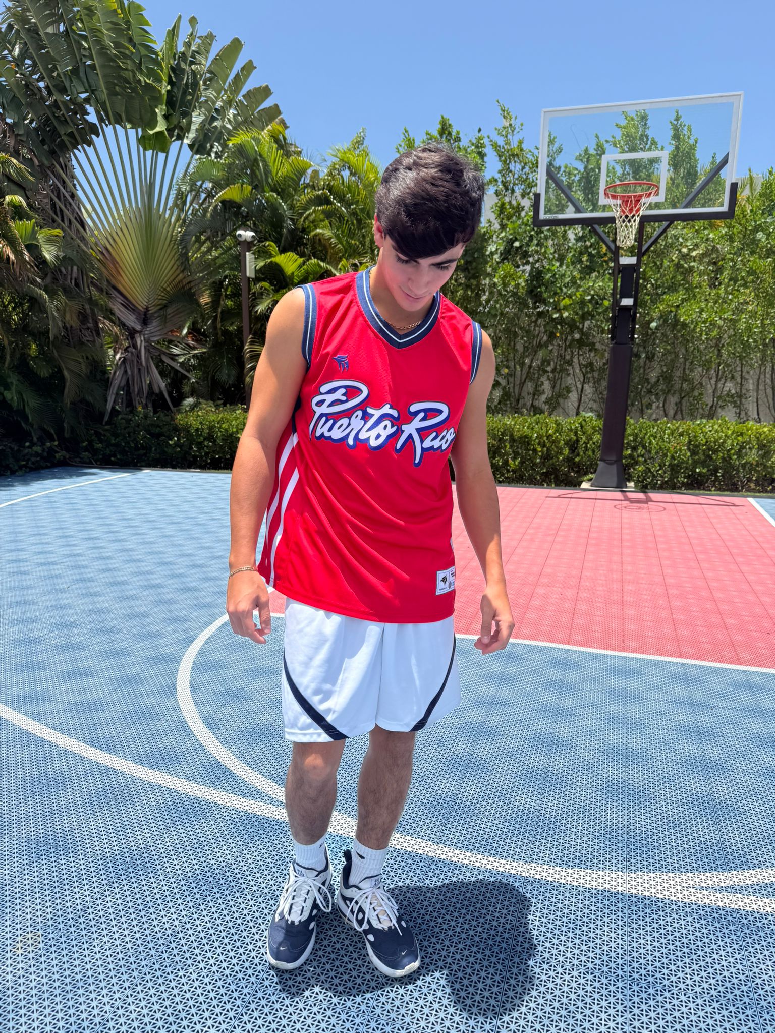 Puerto Rico Red Basketball Jersey – Premium Performance Edition
