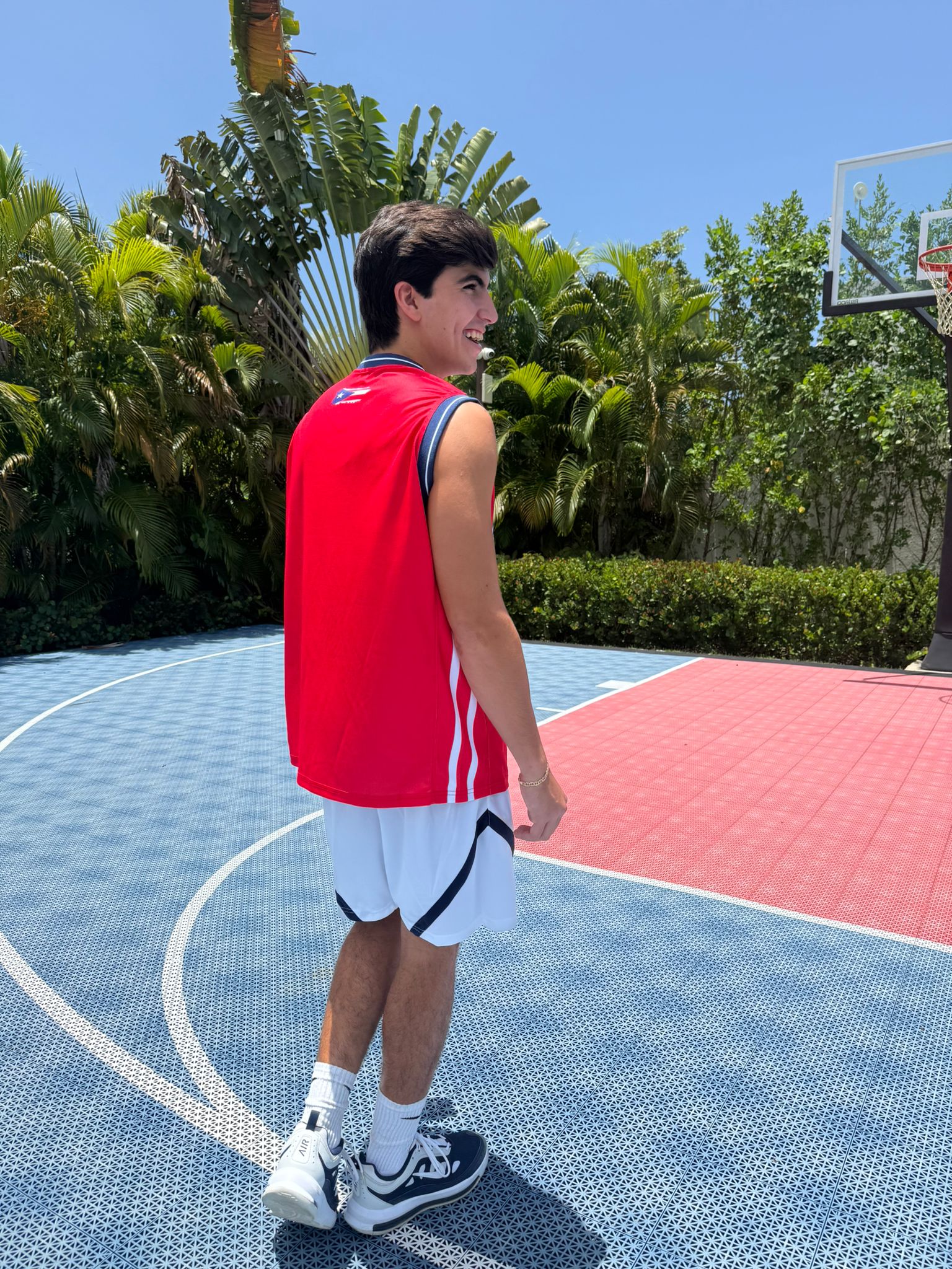 Puerto Rico Red Basketball Jersey – Premium Performance Edition Secondary image