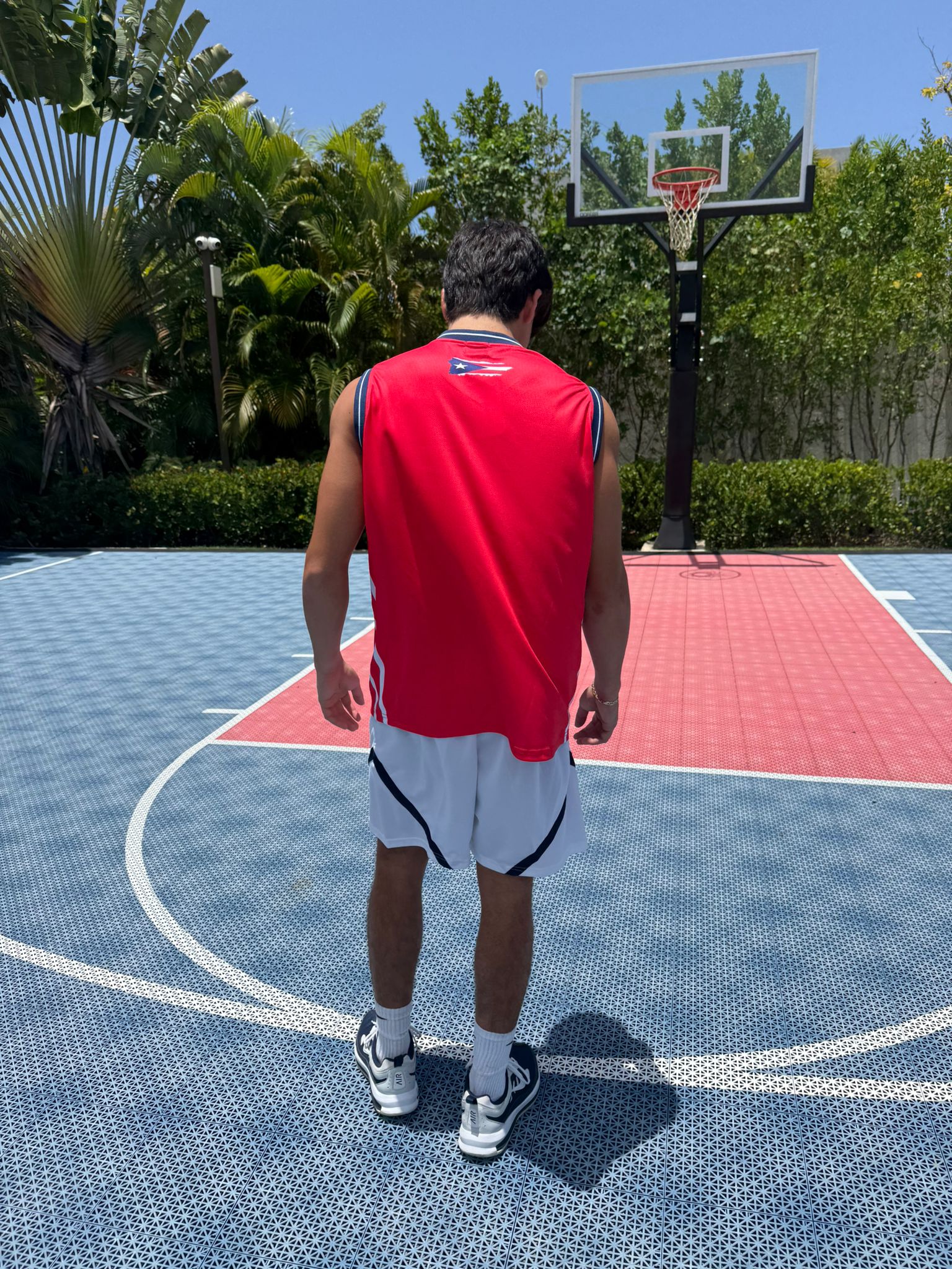 Puerto Rico Red Basketball Jersey – Premium Performance Edition