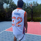 New York Basketball Jersey – Premium Mesh Pinstripe Fans Edition