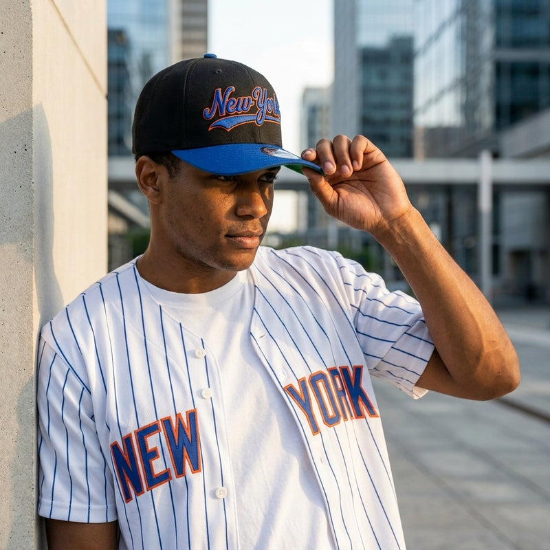 Headzflex baseball jersey styled outfit