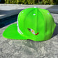 Headzflex Mexico Puebla Embroidery Cap -Snapback Adjustable - Green Flat bill Unisex