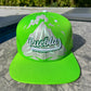 Headzflex Mexico Puebla Embroidery Cap -Snapback Adjustable - Green Flat bill Unisex