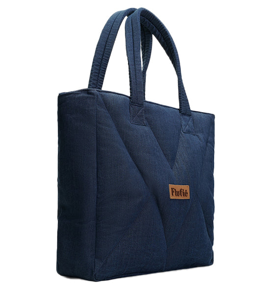 Shopper Bag Dark Denim | Flufie Secondary image