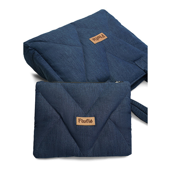 Shopper Bag Dark Denim | Flufie