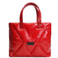 Shopper Bag Red Shiny