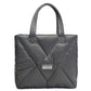 Shopper Bag Sonic Silver Metallic