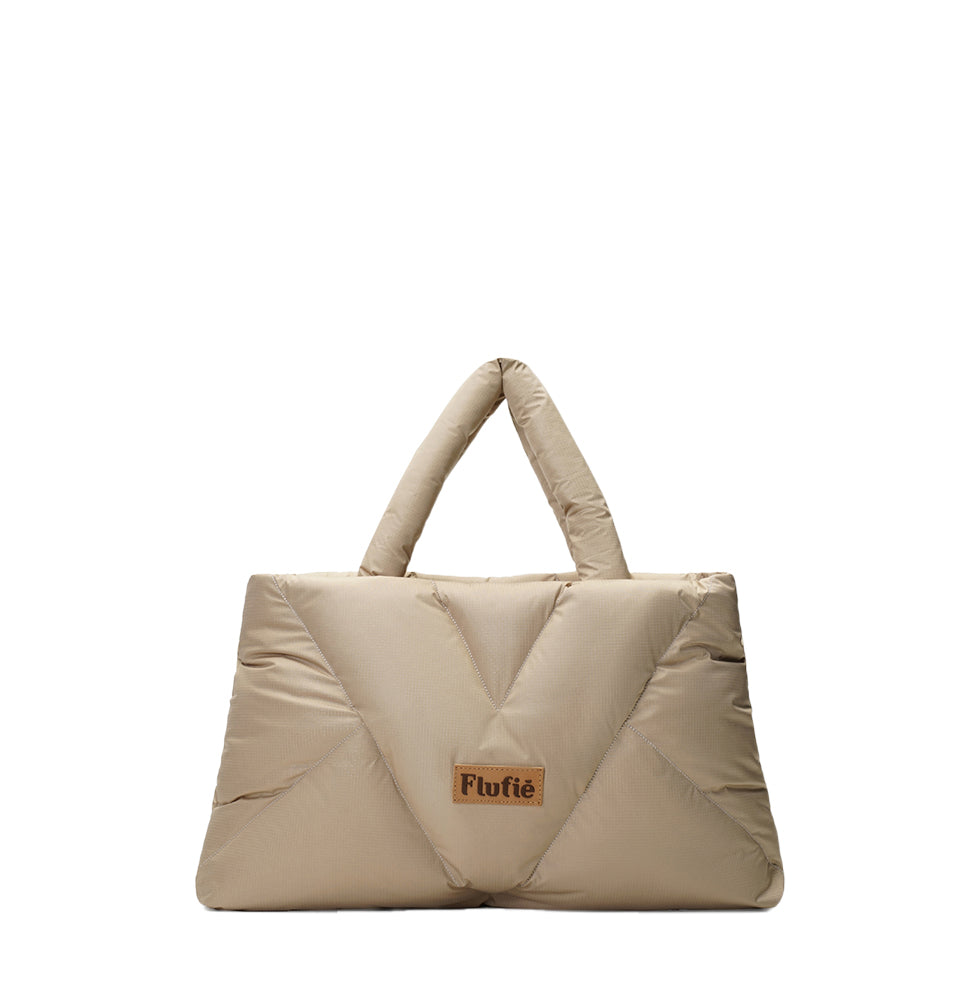 Shoulder Bag Sand Beige Classic