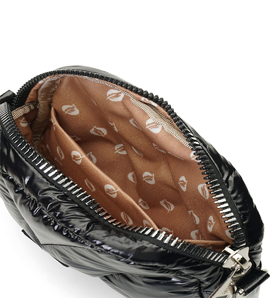 Small Bag Jet Black Shiny